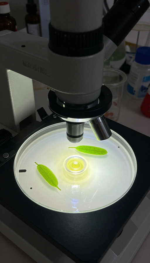 恩格尔曼显微镜：精准还原水绵细胞结构的科学实验场景
