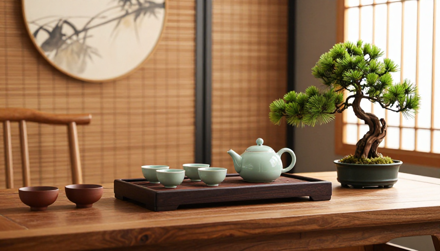 中式茶席静雅风光