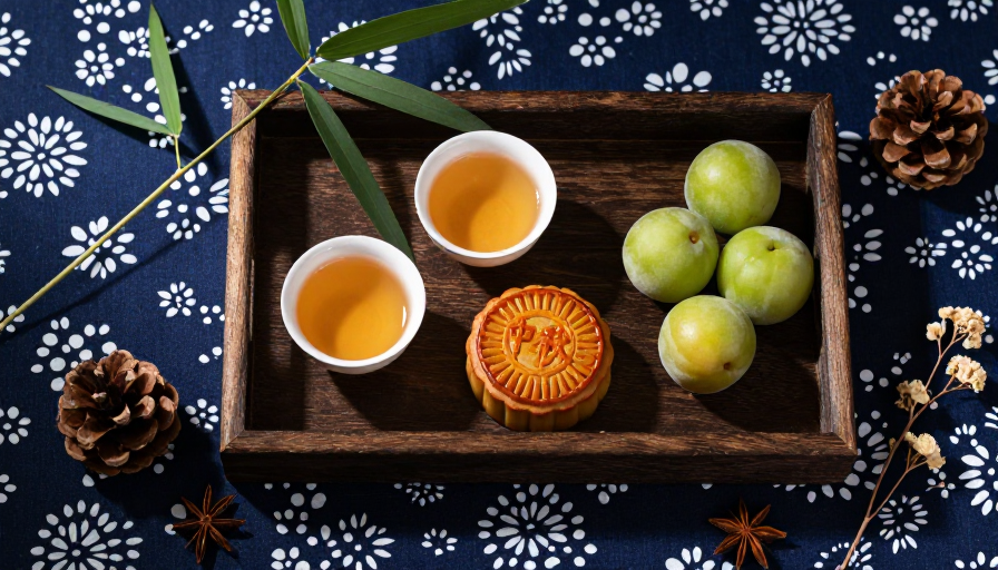 中秋团圆·传统美食与茶香美境
