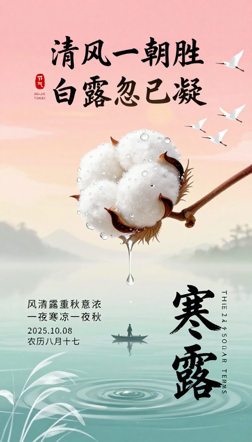 清风白露 · 东方诗意二十四节气海报设计