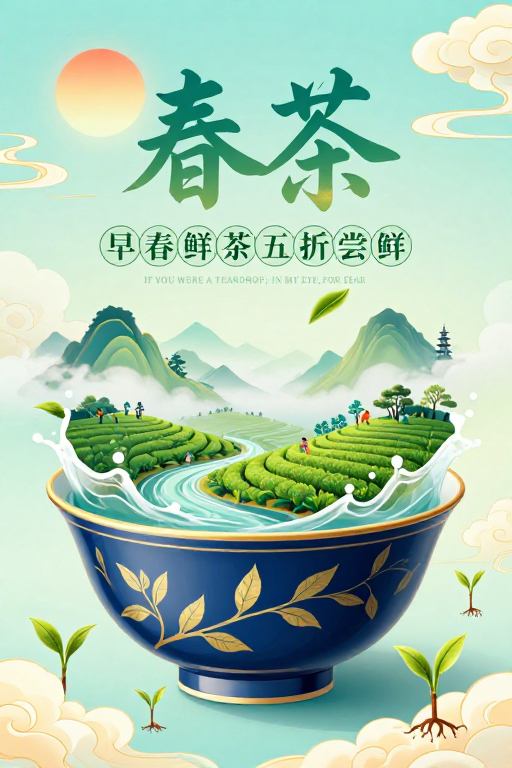 春日青瓷·茶香幻境：早春鲜茶五折体验