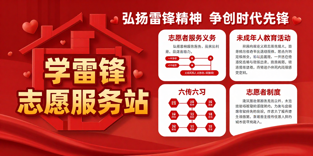 党建引领志愿服务 · 新时代精神传承