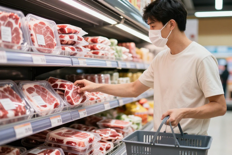 健康生活：超市选购优质生鲜肉品