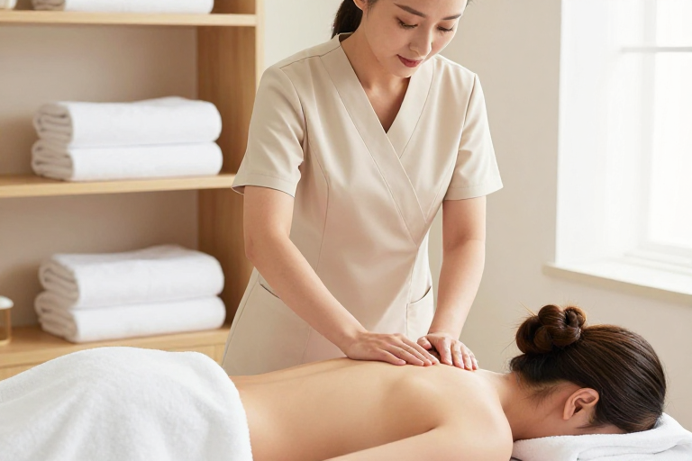 专业按摩师专注服务,高端理疗舒适体验