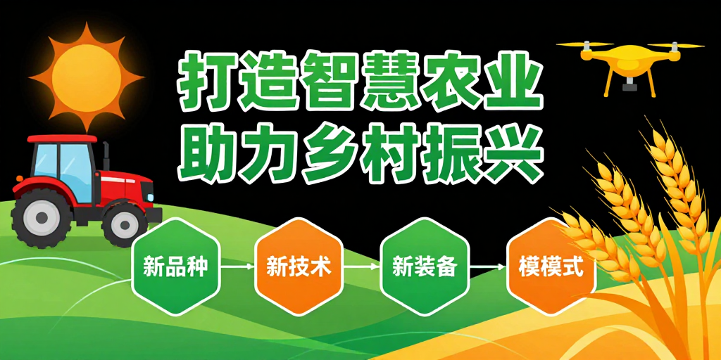 智慧农业赋能乡村振兴：科技田园新画卷