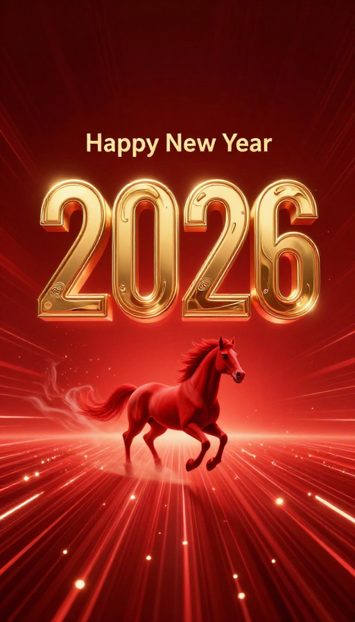 未来科技邂逅东方年韵:2026新春倒计时