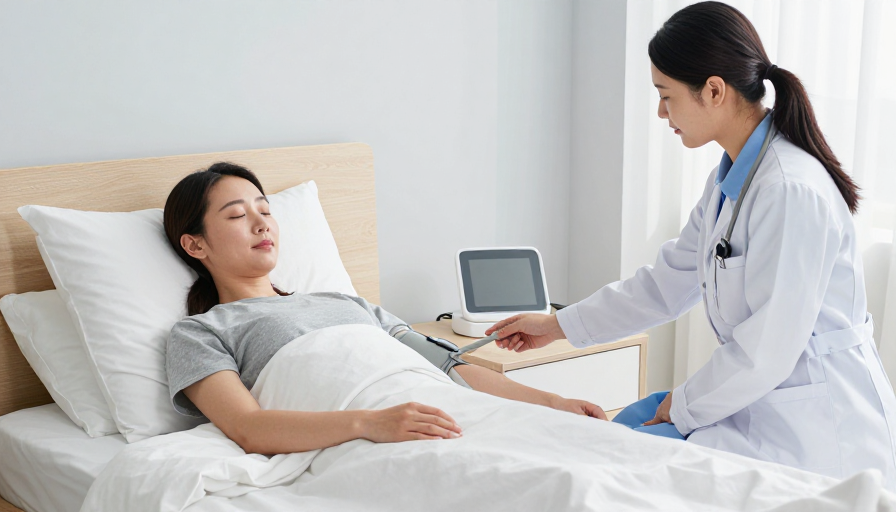 未来卧室:智能机器人医生健康监测
