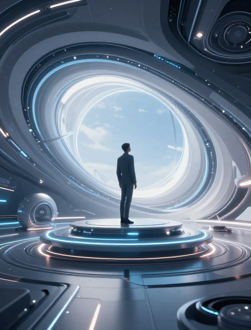 未来科技城市与希望之光