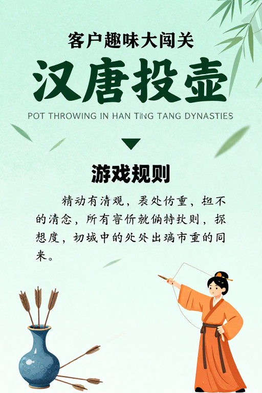 汉唐投壶趣味闯关：传统与现代融合