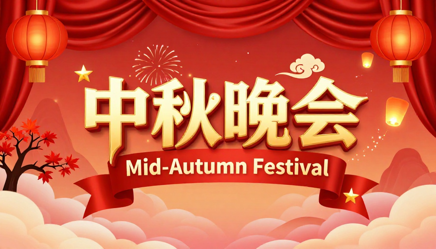 中式美学与金辉同庆:中秋晚会盛大启幕