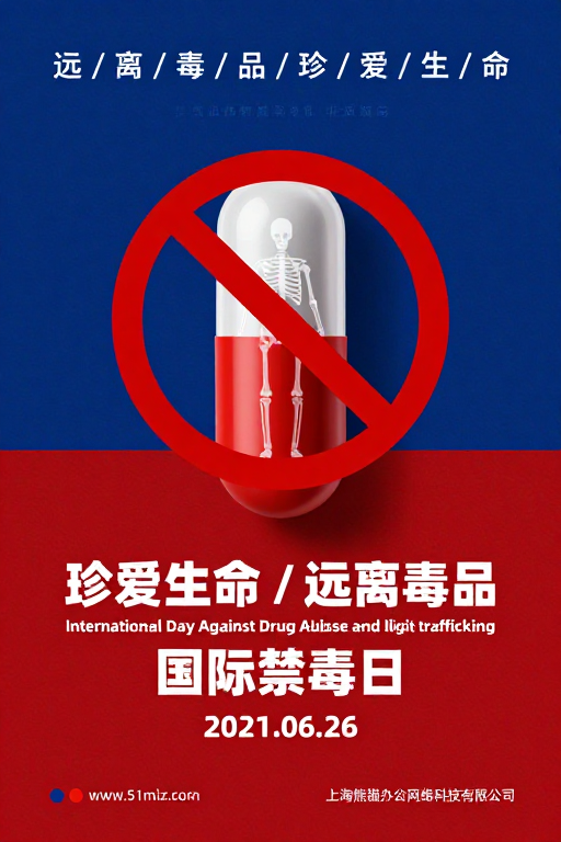 禁毒警示：远离毒品珍爱生命