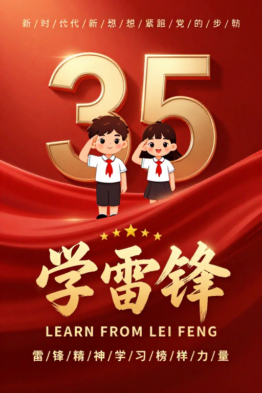 雷锋精神新时代：红领巾榜样力量