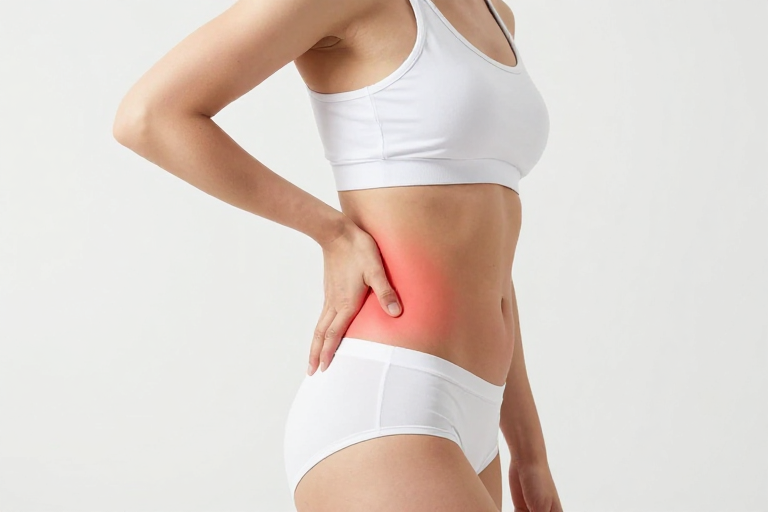 女性腰部疼痛缓解：专业康复护理宣传