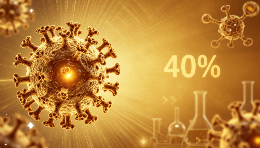 金橙科技病毒微观结构,生物与数字未来融合