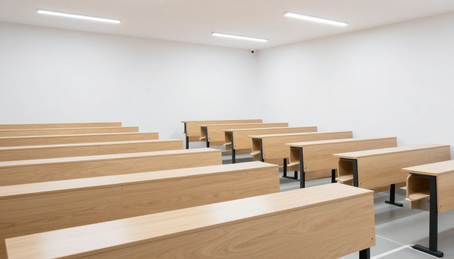 现代阶梯教室空间设计美学展示