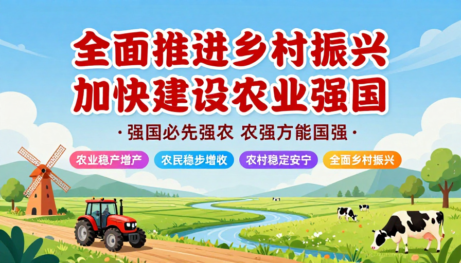 乡村振兴·农业强国:田园绘就未来