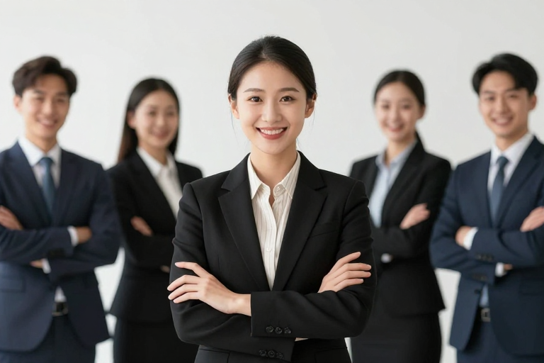 亚洲女性领衔团队,专业风采展示