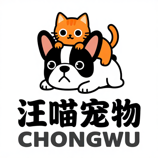 萌趣汪喵:扁平卡通宠物插画展示
