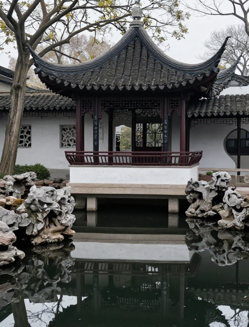 苏州古典园林:水墨画般的自然与建筑和谐