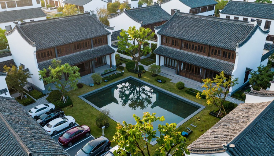 新中式庭院景观:古韵与现代交融之美