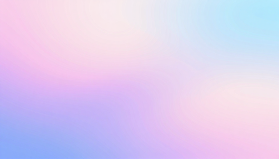 粉蓝紫白柔光渐变流动艺术背景