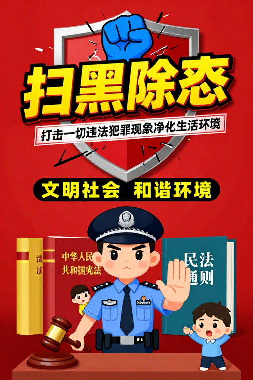 扫黑除恶 法治护航 守护文明和谐环境