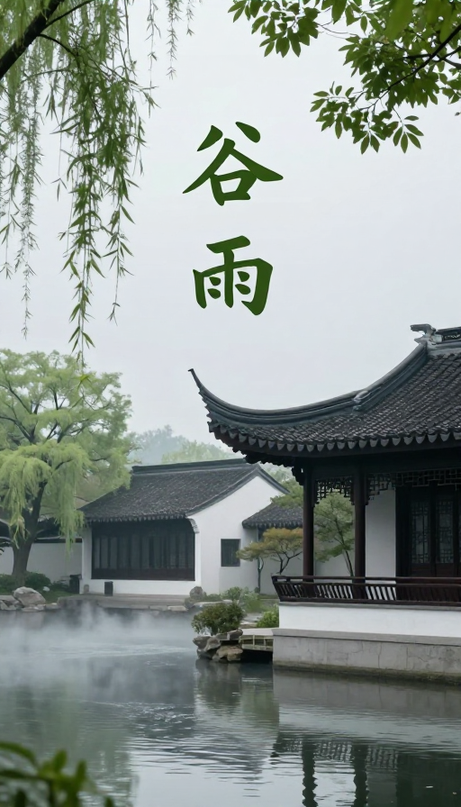 谷雨：水墨意境下的中式园林