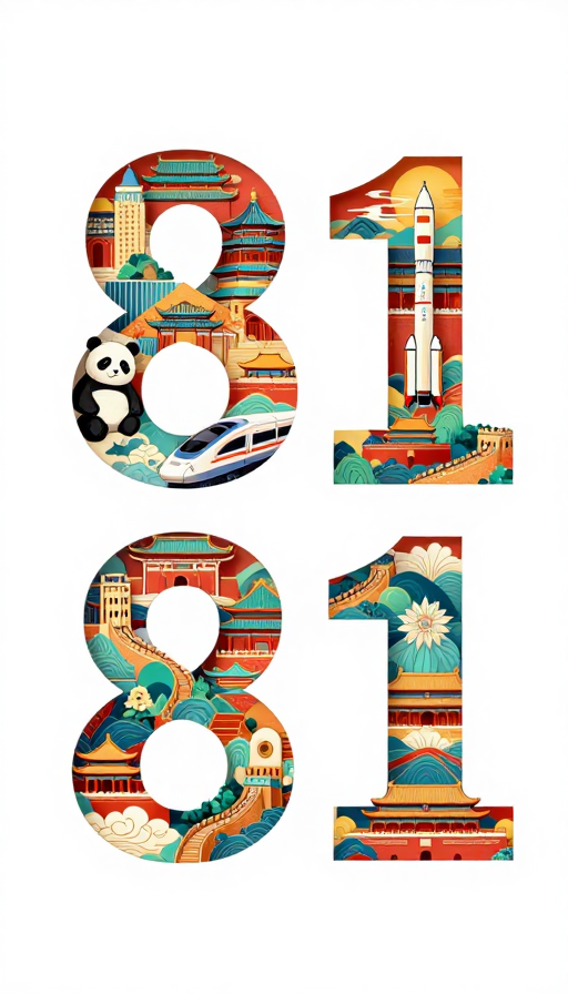 创意'81'数字设计：中国风与极繁主义艺术碰撞