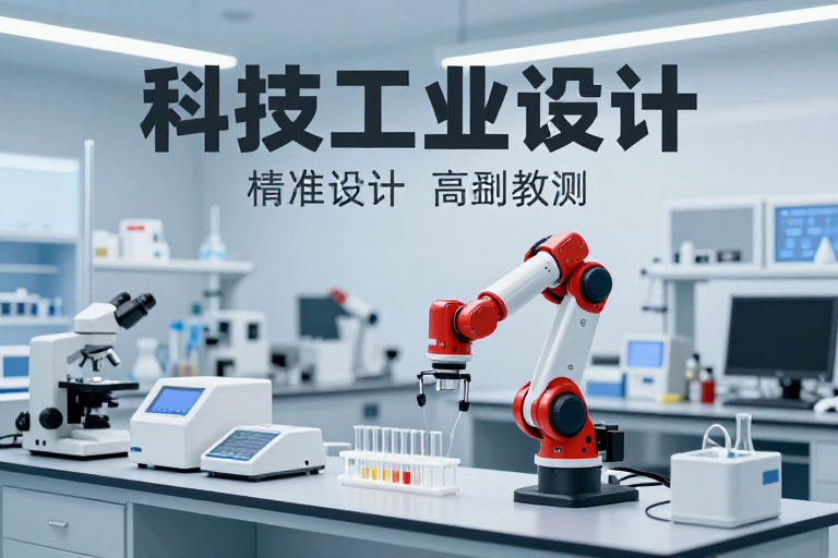 未来科技感实验室：精准高效科研新体验