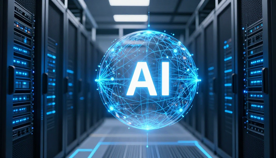 未来科技：AI 核心在数据中心的璀璨展示