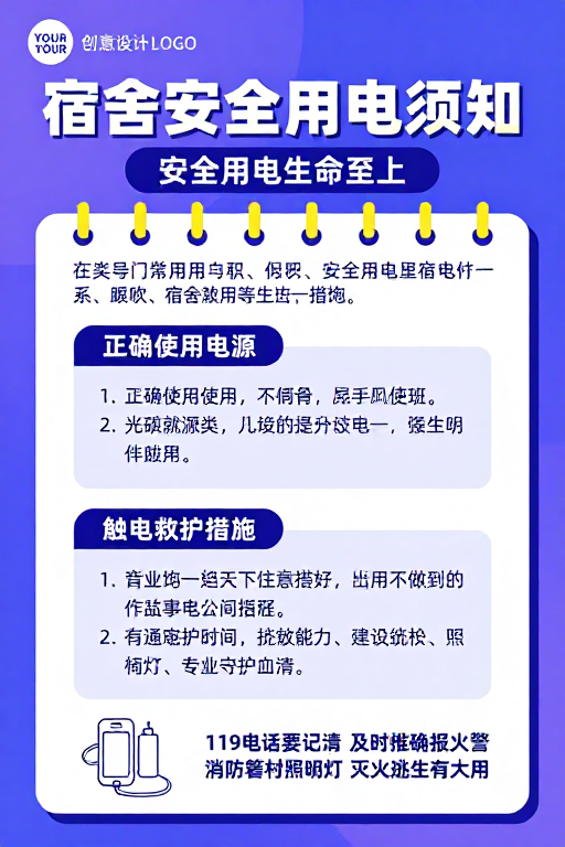 宿舍安全用电须知:生命至上 校园安全规范