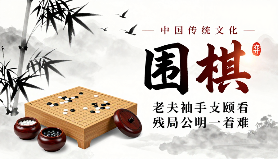 水墨围棋·东方哲理之美