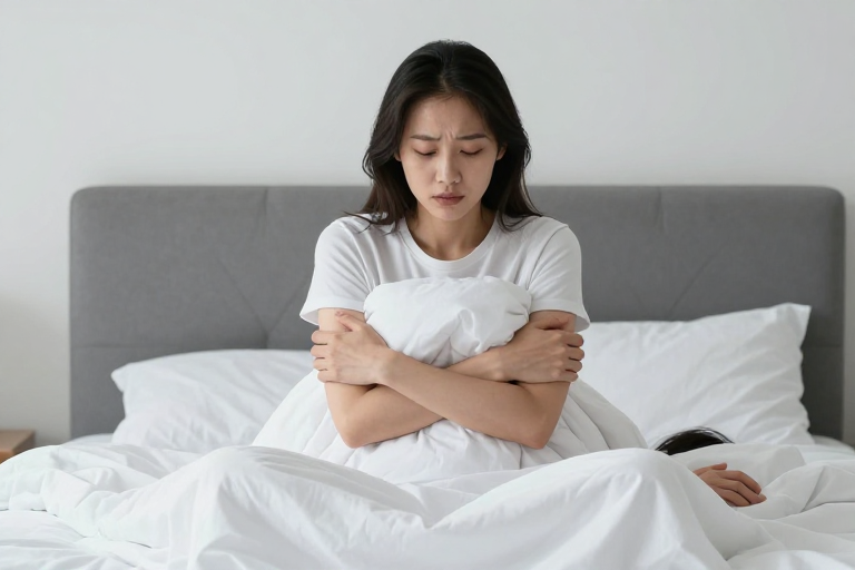 孤寂与陪伴:深夜床头的冷暖交织