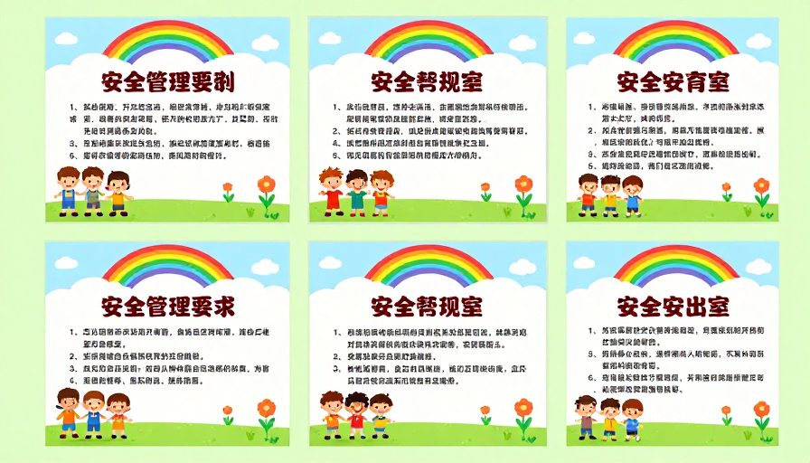 童趣守护·幼儿园安全规范指南