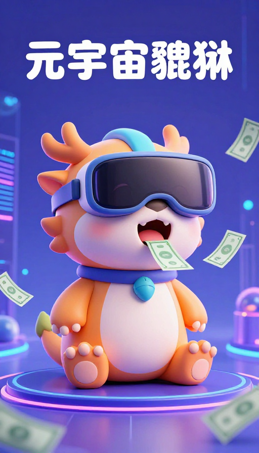 元宇宙萌趣：AR貔貅吐钞穿数据隧道