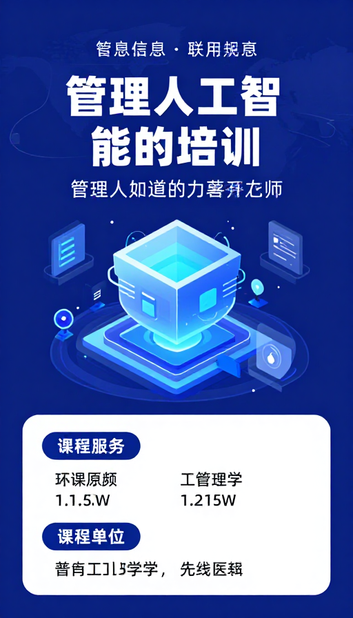 智驭未来：人工智能管理培训权威指南