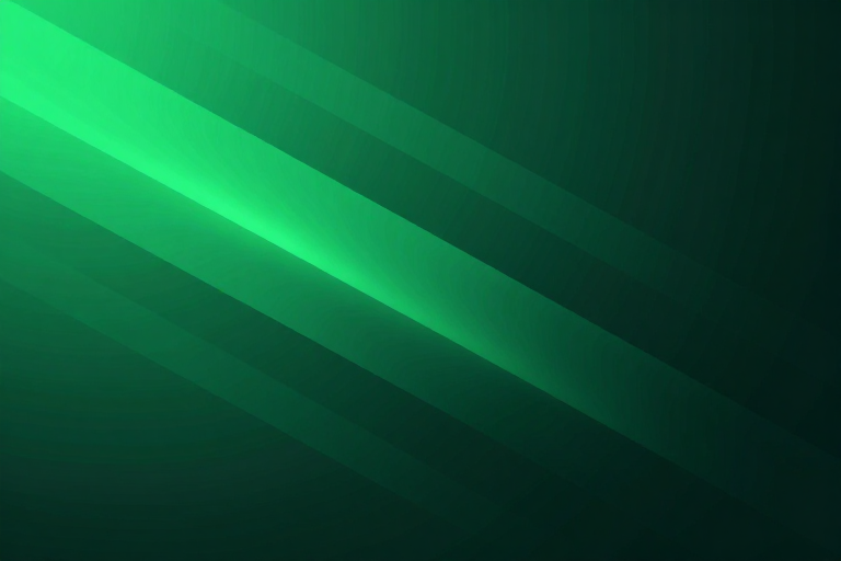 深绿渐变科技背景:光影交织的现代设计