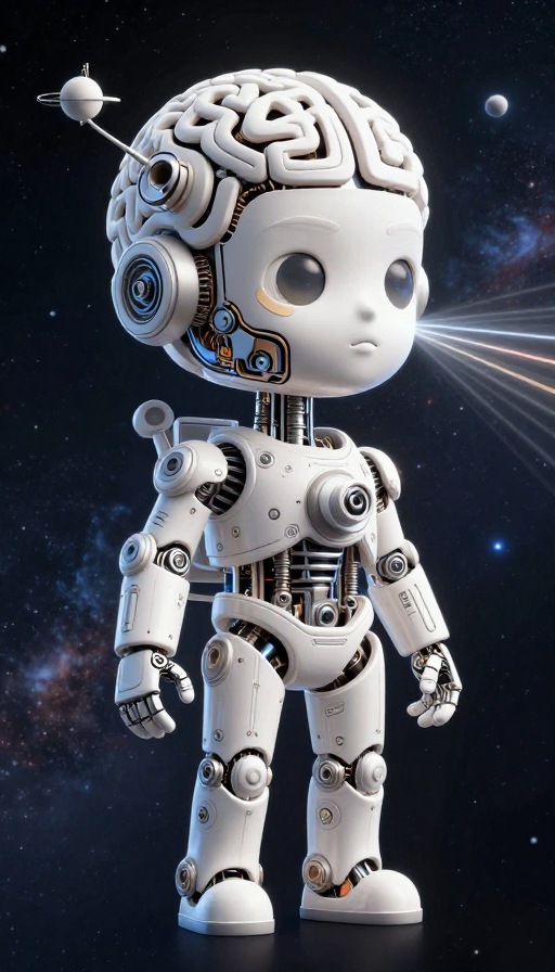 宇宙机械思维人:镂空科技与天体漫游的科幻杰作