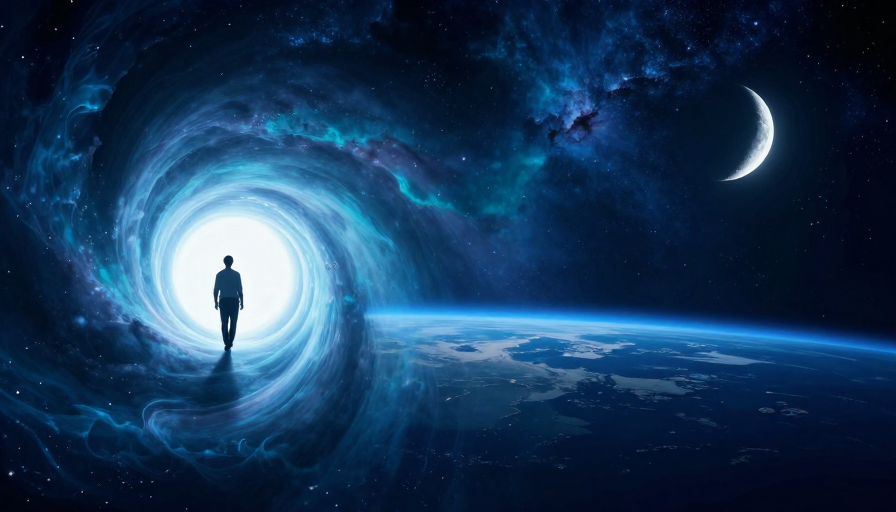 星际奇旅:虫洞穿梭的科幻未来之境