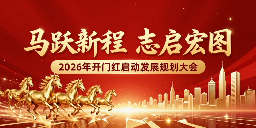 金骏策马 宏图开启：2026年度盛会启幕
