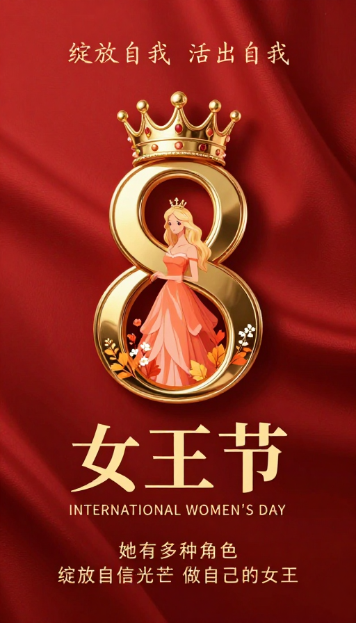 女王节：绽放自我，活出自信光芒的华丽庆典
