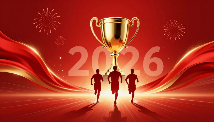荣耀盛典:金色奖杯闪耀2026庆典
