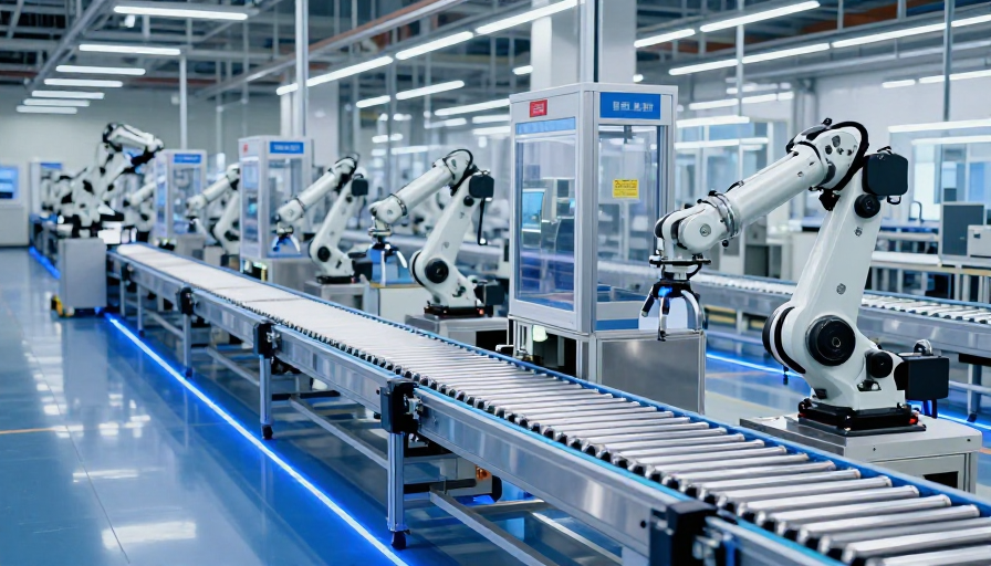 未来智造:智能工厂自动化生产线实景展示