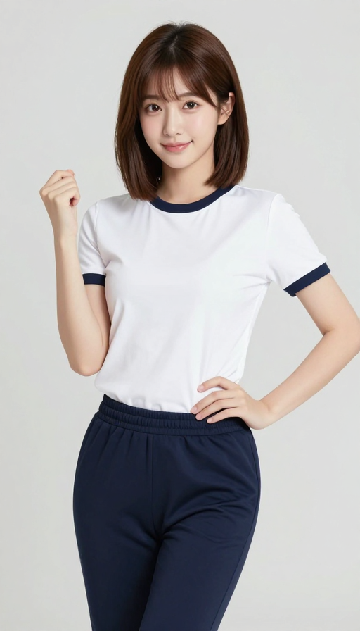 青春活力纯欲风少女高清半身照