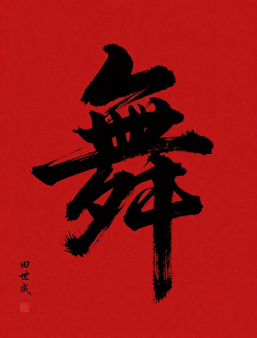 水墨舞韵：书法与舞蹈的视觉融合海报