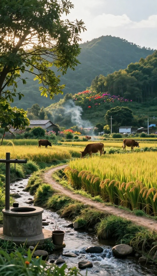 逃离城市喧嚣，享受乡村宁静时光