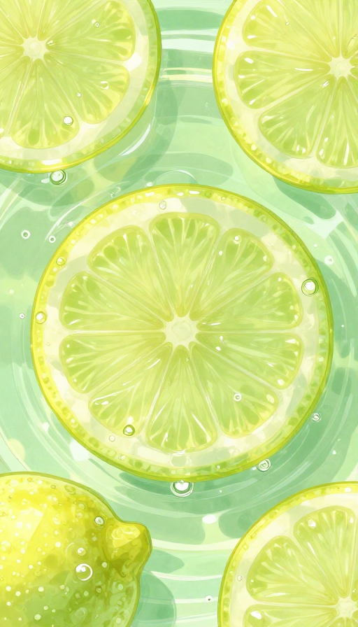 透明柠檬水：动漫风浆果朋克艺术