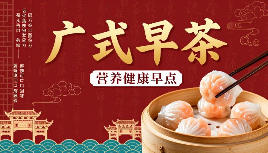 广式早茶中国风视觉盛宴
