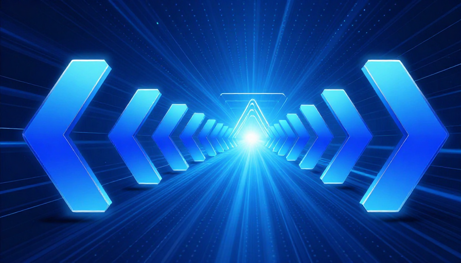 未来数字隧道:科技感与进化视觉盛宴