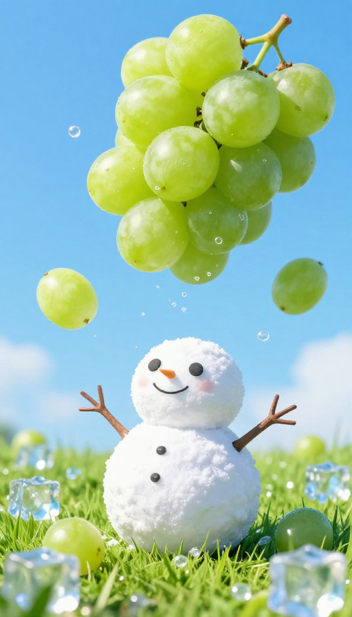 赛格朋克多巴胺：青提气泡雪人乐园